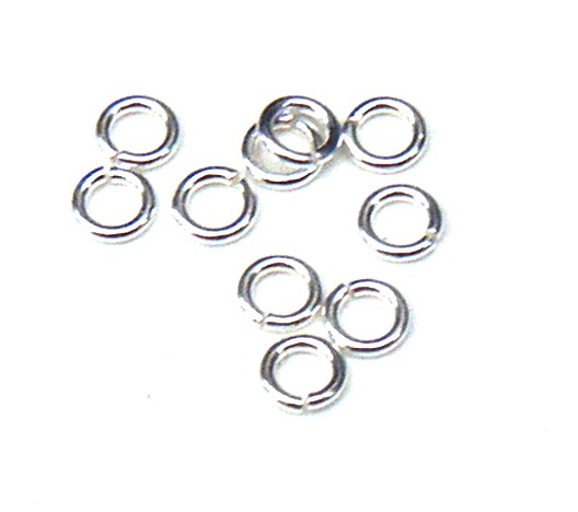 Silver 3.5mm Open Ring